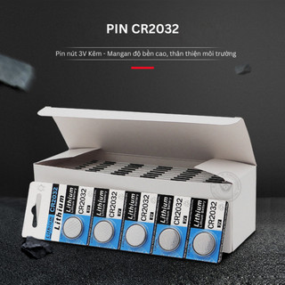 Pin Chìa Khoá Xe, Tag Định Vị CR2032 Lithium 3V Không Chì - Hạn Sử Dụng Dài - ENJOYPLUS