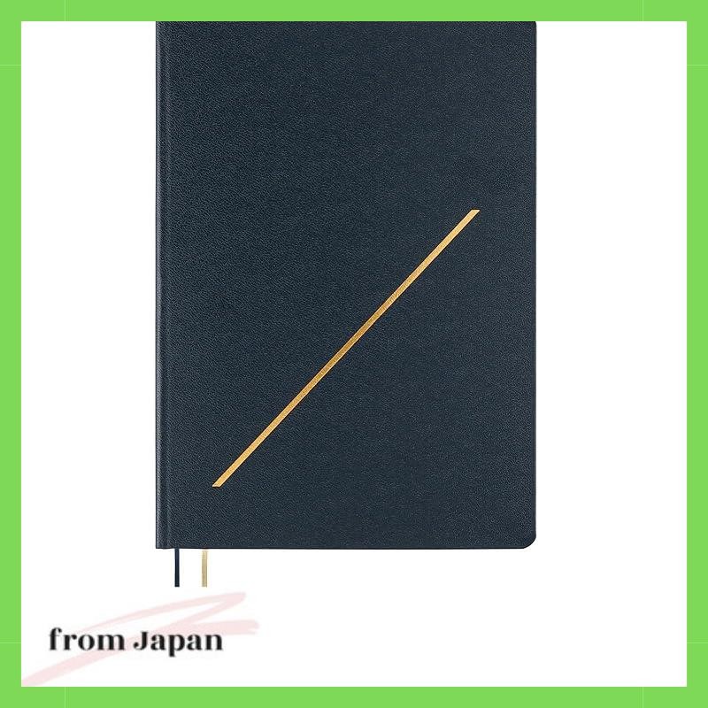 Hobonichi Techo 2025 HON Slash (Navy) [A5/1 Day Per Page/Monthly/Monday Start]