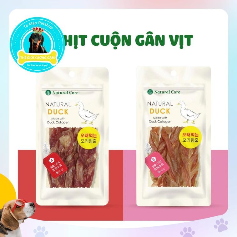 NATURAL CORE SNACK THỊT CUỘN GÂN VỊT CHO CHÓ