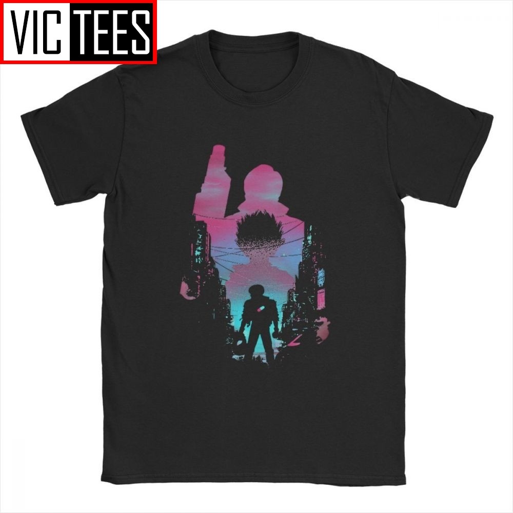 Nam Neo Tokyo Akira Áo Manga Kaneda Vaporwave Anime Nhật Bản 100% Cotton Tuyệt Vời Người Lớn Áo Thun