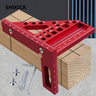 Shikick Gỗ Vuông, Thước Tam Giác Nhôm Thước, Dụng Cụ Đo Độ Chính Xác Cao Scribe Thước Góc Vuông Thước