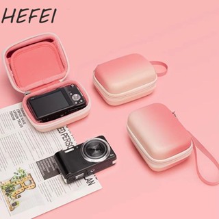 Hộp bảo vệ Camera kỹ thuật số HEFEI, Túi đựng máy ảnh di động chống nước PU, Hộp bảo vệ vỏ cứng Túi lưu trữ máy ảnh đa năng Mỹ phẩm du lịch cắm trại
