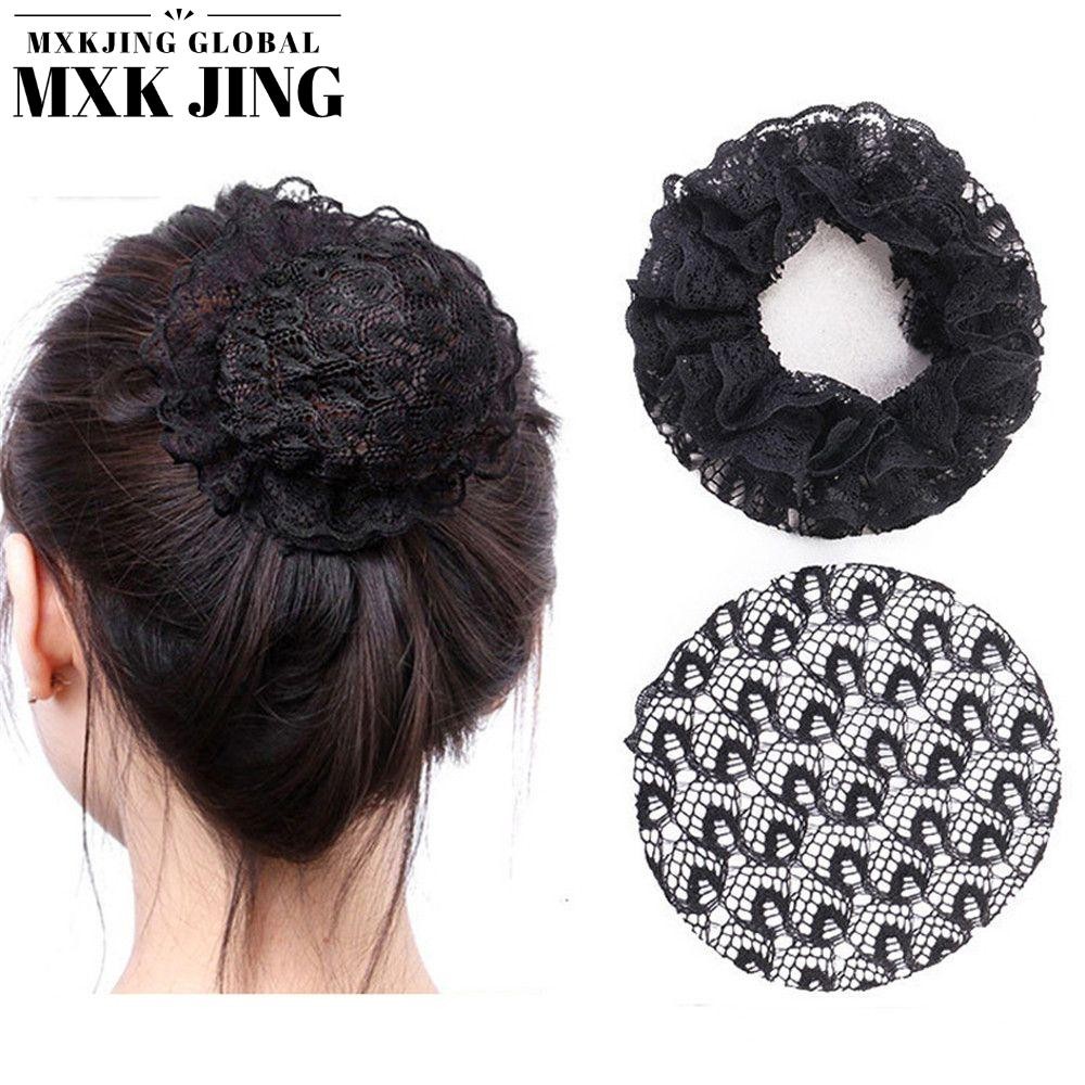MXKJING   Lưới búi tóc thời trang tiện dụng dành cho nữ
