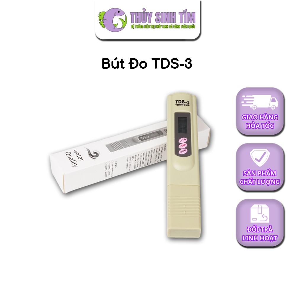 Bút Đo TDS Meter 3 Kiểm Tra Độ Cứng Nước