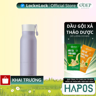 Bình giữ nhiệt 500ml LocknLock Name Tumbler Chính hãng Màu xanh dương LHC4125BLU - HAPOS LHL