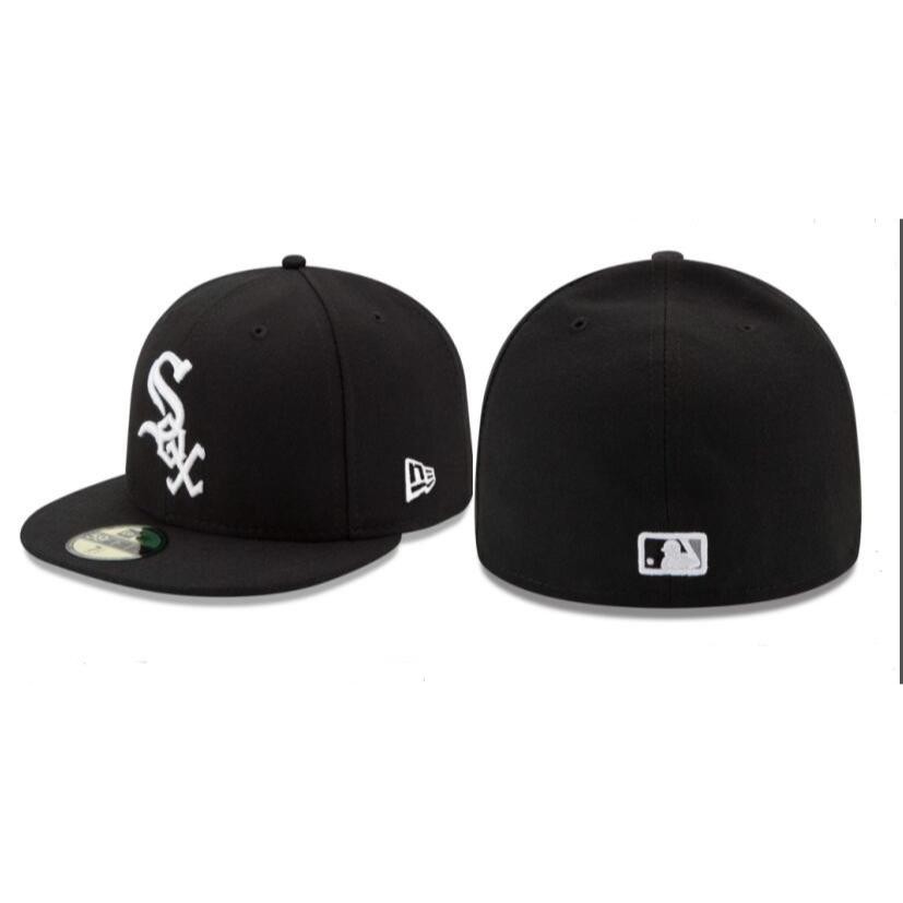 OP001 Chicago White Sox Pittsburgh Cướp biển LA Mexico NY SIZE CAP Mũ kín hoàn toàn đội Mũ thêu logo