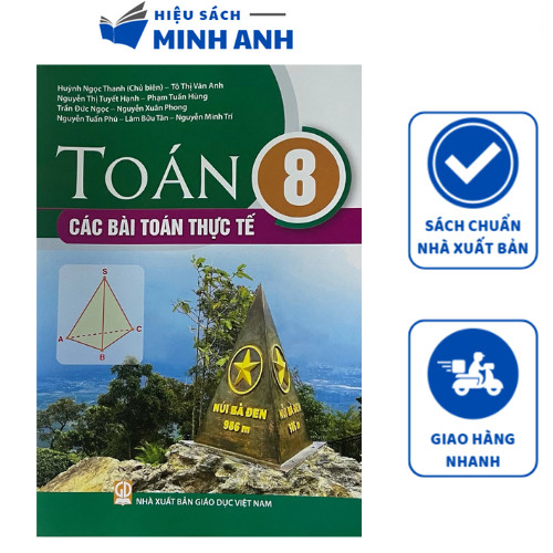 Sách - Toán 8 các bài toán thực tế (GD)