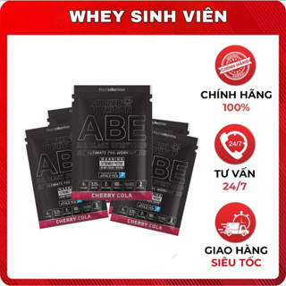   VÓN   Gói Thử Sample Applied Nutrition ABE Pre workout 1 lần Authentic 100% tại   Whey Sinh Viên 