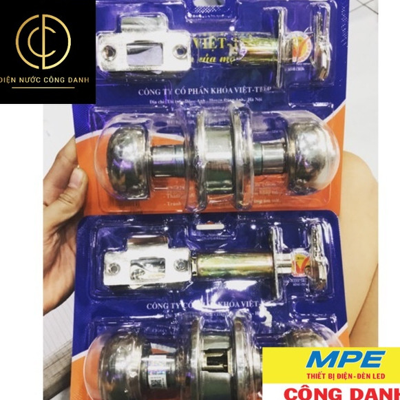 Ổ khoá Việt Tiệp tay nắm tròn 04206 CHÍNH HÃNG