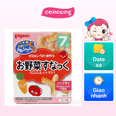Bánh snack Pigeon vị cà rốt và cà chua