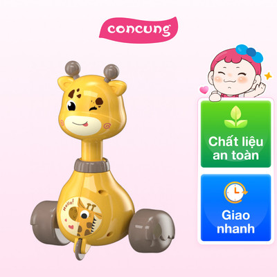 Đồ chơi thú nhấn cót chạy trớn hoạt hình ngộ nghĩnh HW23206337 C402
