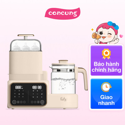 Máy đa năng điện tử Fatz Multimax 7 (tiệt trùng/sấy khô/Hâm sữa/Hầm cháo chậm/Đun & hâm nước)