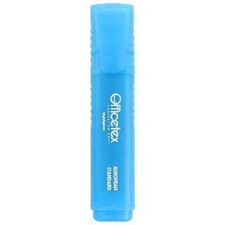 Bút dạ quang officetex ot-hl004bl - mực xanh dương