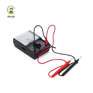 Shenjin Đồng hồ vạn năng với 2 bút Kiểm tra vật lý Giảng dạy Máy kiểm tra đa năng Volt Máy kiểm tra giảng dạy điện AC / DC OHM Vôn kế Ampe kế DC / AC Đồng hồ đo dòng điện