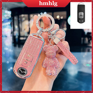 Tpu dành cho xe mazda 2 3 6 axela atenza cx-3 cx3 cx-5 cx5 cx-7 cx-9 keyless smart entry push start vỏ từ xa tpu