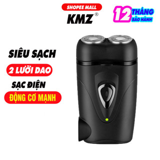 Máy Cạo Râu Mini KMZ FS189 Sử Dụng Sạc Pin Thông Minh Tiện Lợi Có Lưỡi Dao Kép Tự Làm Sắc NỘI ĐỊA