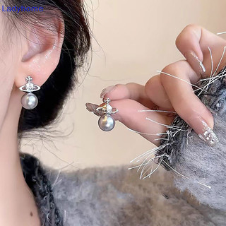 Phụ Nữ Thanh Lịch Đơn Giản Giả Ngọc Trai Hành Tinh Bông Tai Nữ Thời Trang Nhẹ Bông Tai Ngọt Ngào Phụ Kiện Trang Sức Quà Tặng VN