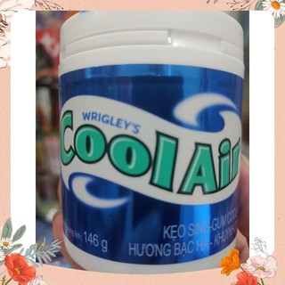 Kẹo cao su cool air hương bạc hà lọ 146g