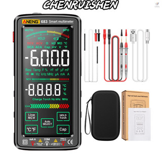 CHENRUISEN ANENG Đồng Hồ Đo Vạn Năng Kỹ Thuật Số Màn Hình Cảm Ứng Thông Minh Chống Cháy NCó Thể Sạc Lại Aeng 683 6000