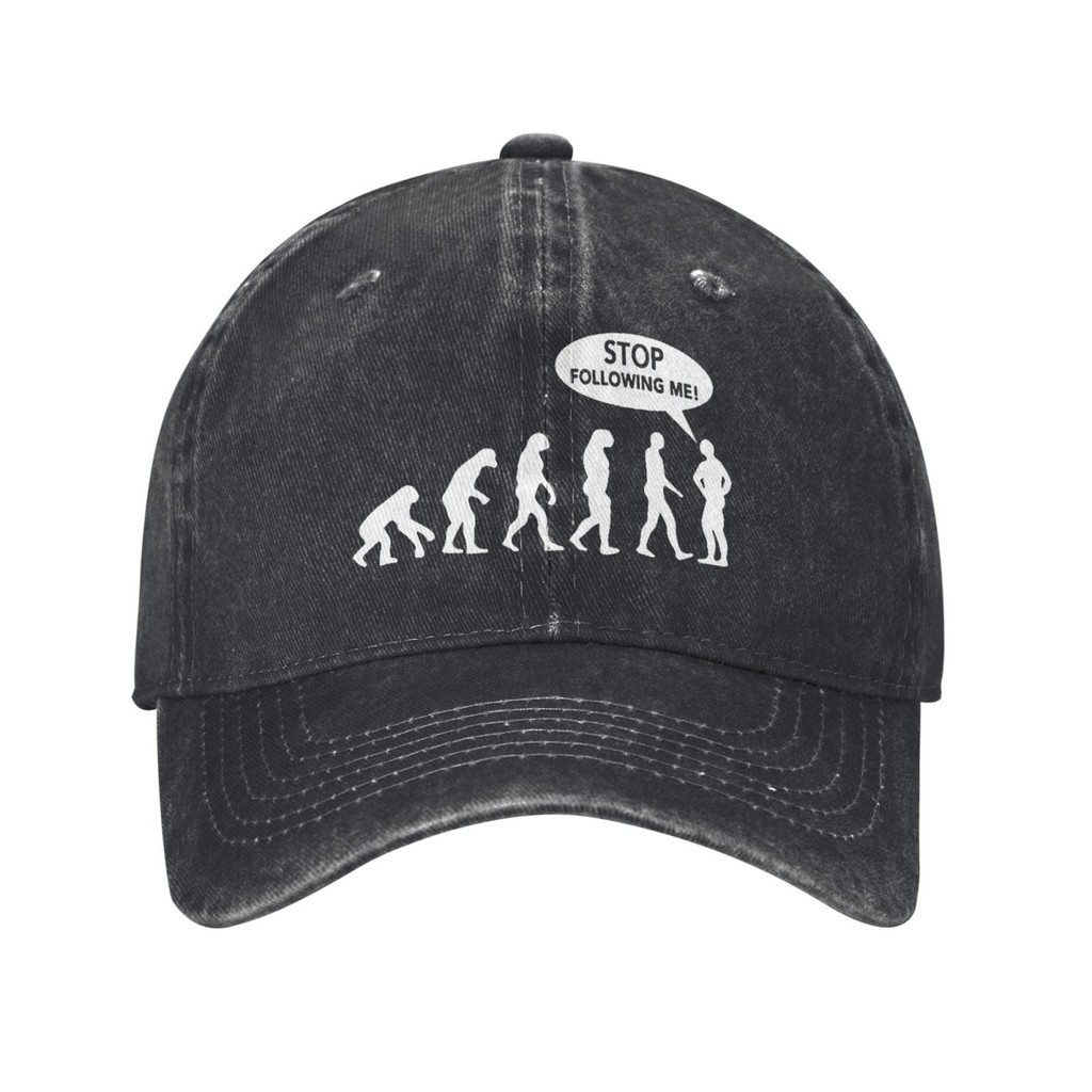 Stop Flowing Me EvolutionPersonality Cotton Mũ bóng chày mềm