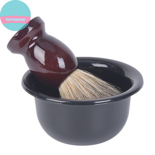 Sund Nhựa Cạo Râu Râu Dao Cạo Cốc Cạo Râu Bàn Chải Làm Sạch Mặt Xà Phòng Cốc Dụng Cụ VN