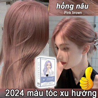 thuốc nhuộm tóc hồng,hồng nâu thuốc nhuộm tóc, thuốc nhuộm tóc hồng trà sữa, cho đi nhiều dụng cụ nhuộm tóc