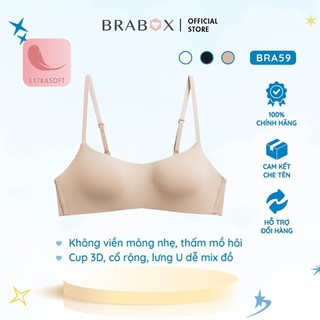 Áo ngực nữ không viền cotton mỏng nhẹ dòng EXTRASOFT [CÓ SIZE] BRA59