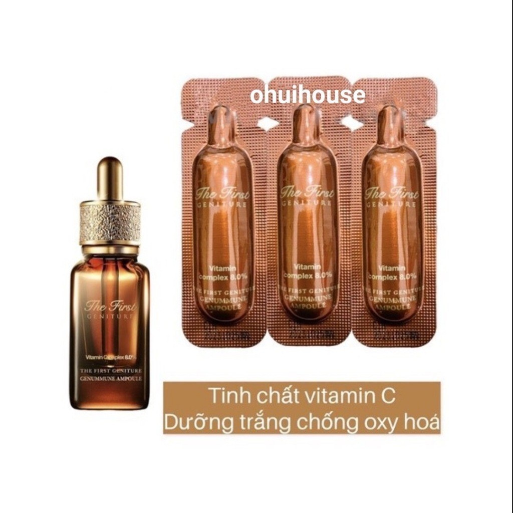 Sample Vitamin C Ohui The First Vitamin Complex 8.0% chống lão hóa, làm trắng da và duy trì độ ẩm - 