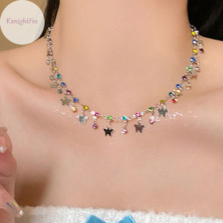  K2nightfee Bướm Nhiều Màu Sắc Zircon Vòng Cổ Kẹo Ngọt Đào Trái Tim Tình Yêu Giọt Nước Hình Học Dây Chuyền Vòng Cổ Choker Dành Cho Nữ Trang Sức Tiệc Cưới VN 