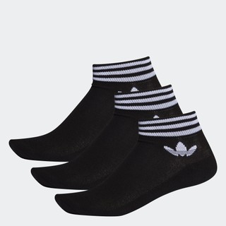 adidas Phong cách sống Tất Trefoil cao đến cổ chân 3 đôi Unisex Nhiều màu EE1151