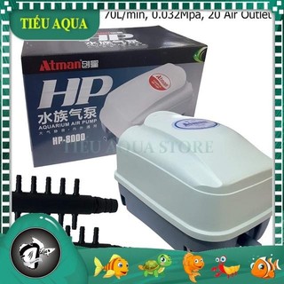 Máy Oxy Công Suất Lớn 10 vòi ATMAN HP-8000 (Hàng chính hãng)