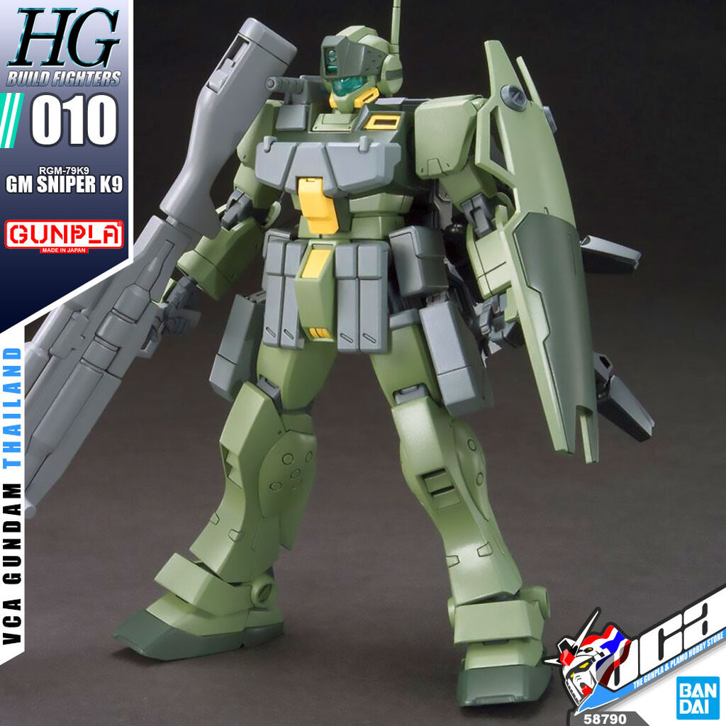 VCA BANDAI GUNPLA CAO CẤP HG 1 / 144 GM SNIPER K9 GUNDAM Đồ chơi mô hình Robot lắp ráp