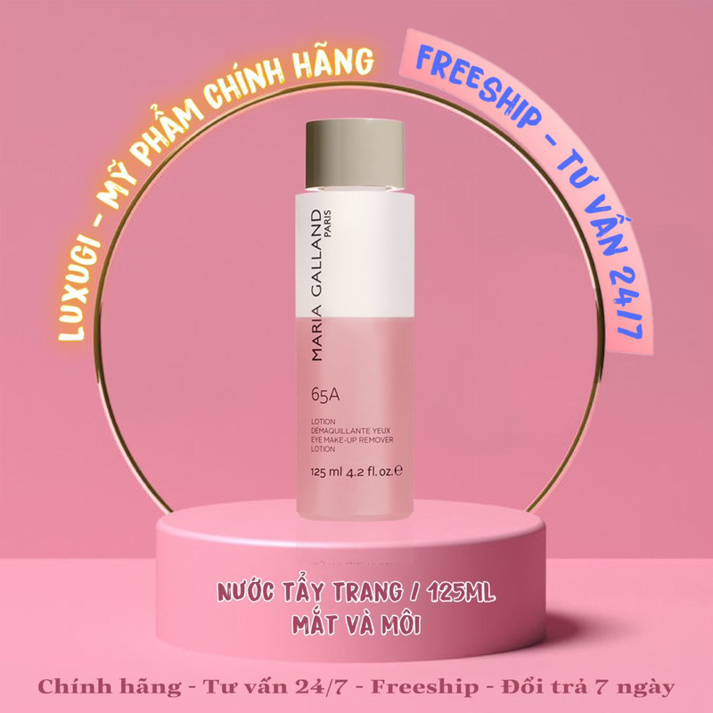 [MARIA GALLAND] Tẩy trang mắt môi Maria Galland Eye Make-Up Remover Lotion 65A