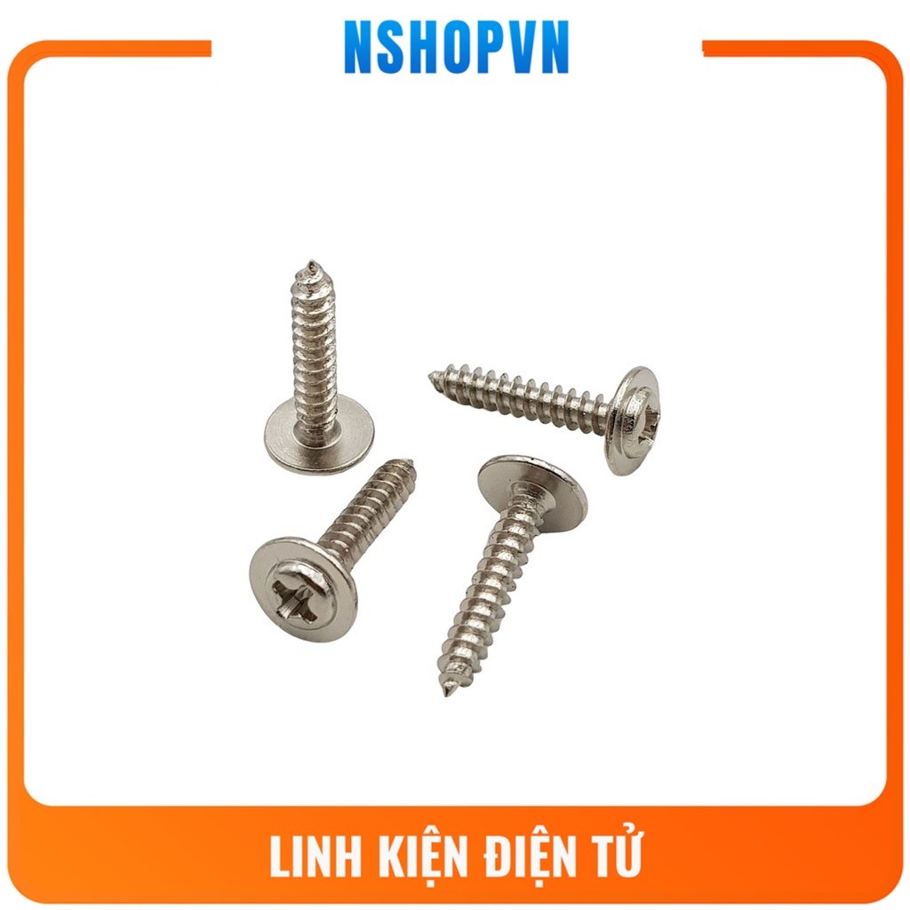 Vít Nhọn M3 bắt gỗ (50 vít) nhiều kích thước