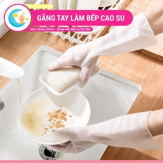 Găng tay làm bếp siêu dai - Găng tay cao su siêu dai rửa bát, rửa chén, giặt giũ