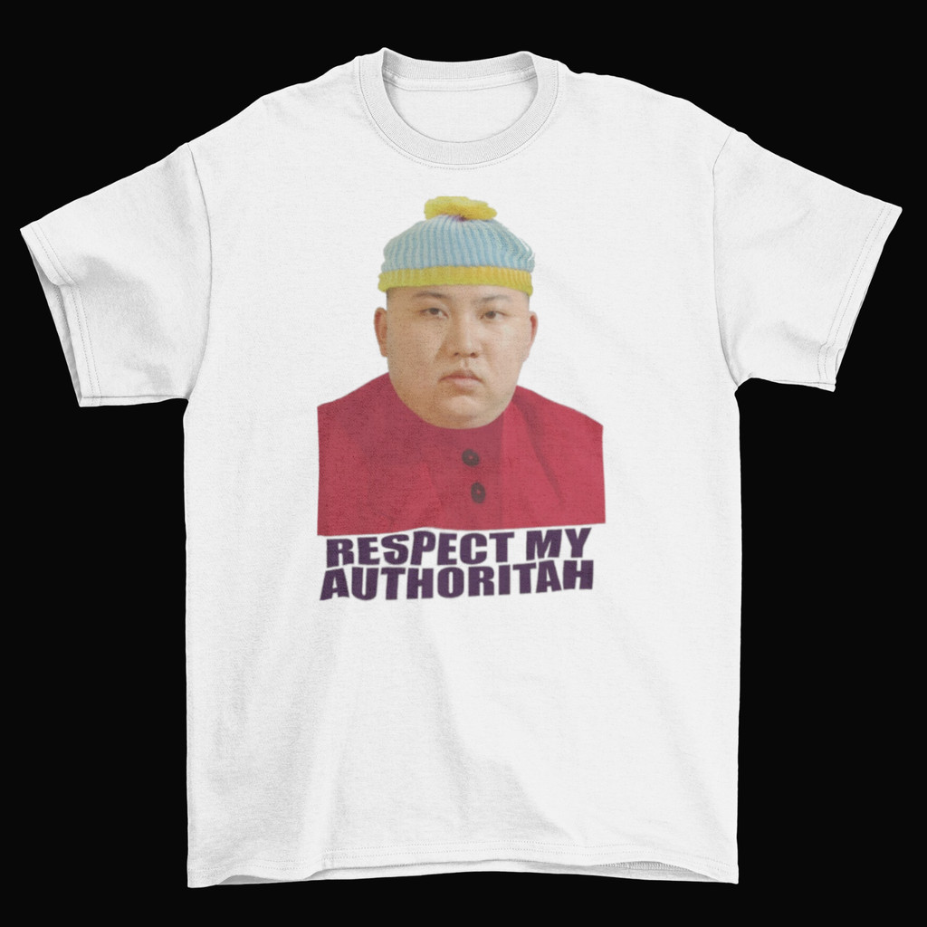 Kim Jong Un Cartman Áo Thun Unisex Cotton Trưởng Thành Công Viên Nam Triều Tiên Mới