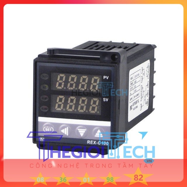 <NEW> Đồng hồ Điều khiển nhiệt độ BERM REX-C100 Output Relay REX-C100FK02-M*AN, SSR REX-C100FK02-V*A