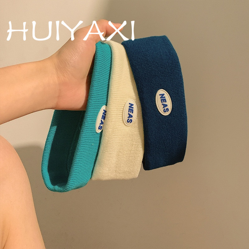 Băng Đô Thể Thao Dệt Kim In Chữ Thời Trang Đường Phố