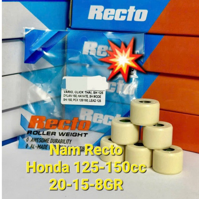 Bi nồi [8gam] Honda 125-150,ab 125-150,vario 125-150,sh 125,sh 150,sh mode,pcx 125-150,click 125,lea