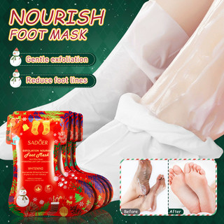  Sadoer Giáng Sinh Niacinamide Tẩy Tế Bào Chết Mặt nạ Cho Nourishes Mềm Mại Mịn Quà Tặng Giáng Sinh 35g 