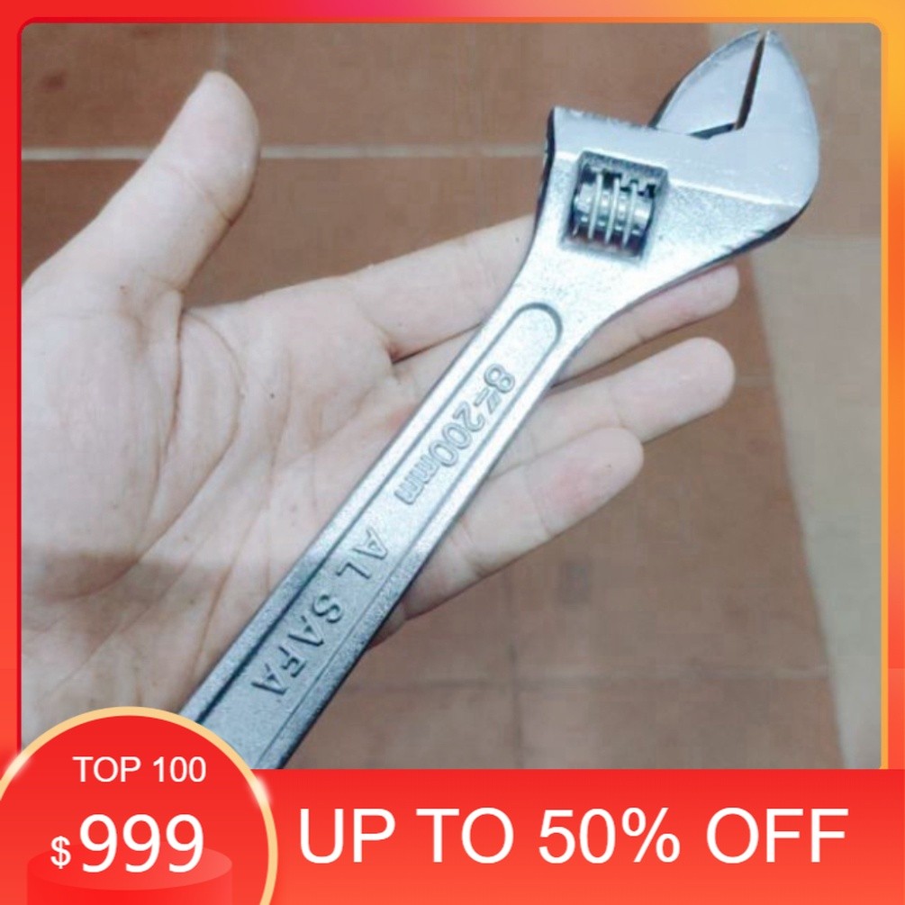 [RẺ NHẤT] Mỏ lết 200mm (8inch) FORGED STEEL- Cty CP XNK Viet Tools [GIÁ TỐT]