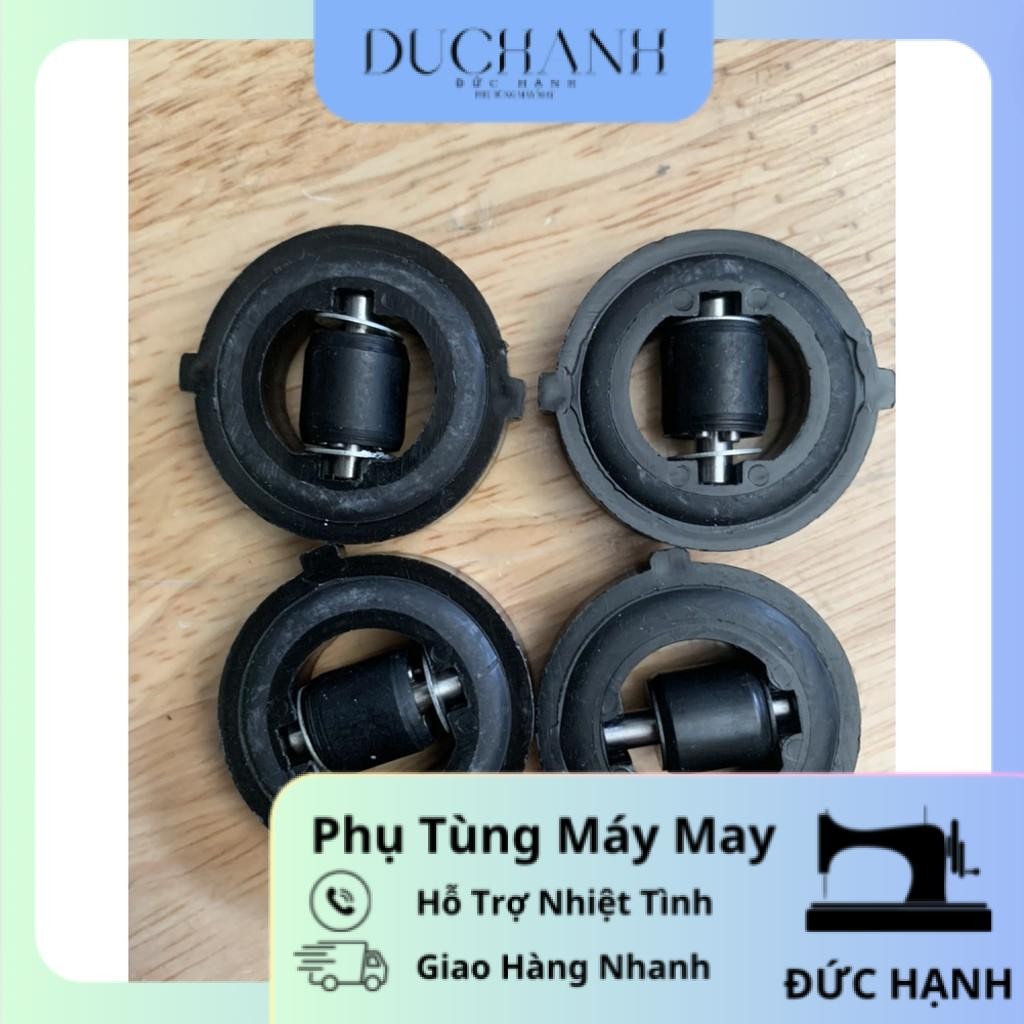 Bộ 4 bánh xe đế máy cắt đứng