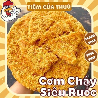 Cơm Cháy Siêu Ruốc Chà Bông Hàng Sài Gòn Thơm, Ngon, Đậm Vị, 500G SIÊU RUỐC, đồ ăn vặt