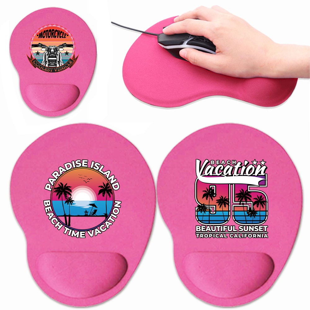 Game Mouse Pad Ergonomic Wrist Mousepad Blue Comfortable Office Accessories Memory Cotton Rebound Ho