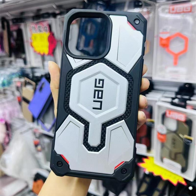 Ốp Lưng Từ Tính UAG Monarch Pro Kevlar Cho iPhone 16 15 Pro Max IP 16 Pro 16 Plus 15Plus Bìa Cứng