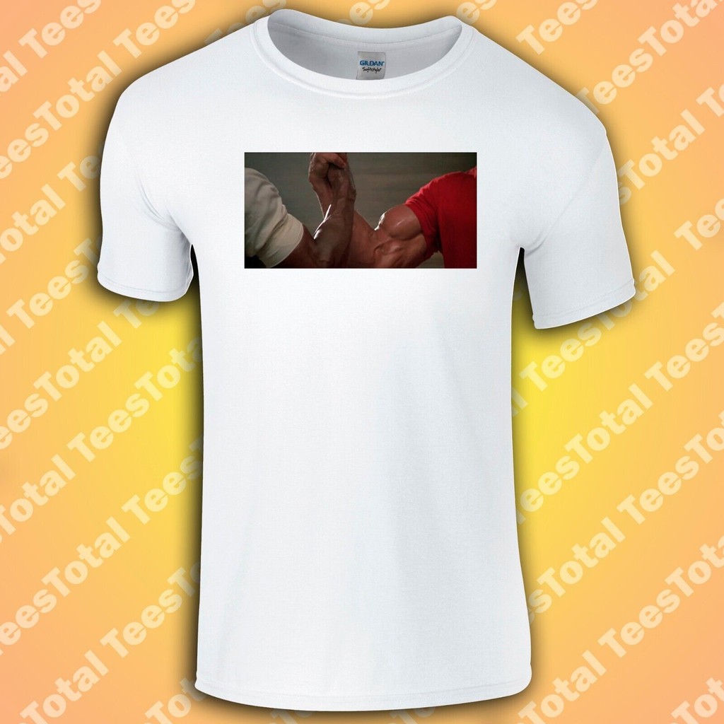 Áo thun bắt tay Predator | Arnold Schwarzenegger | 80S | Sci Fi Geek Nerd |