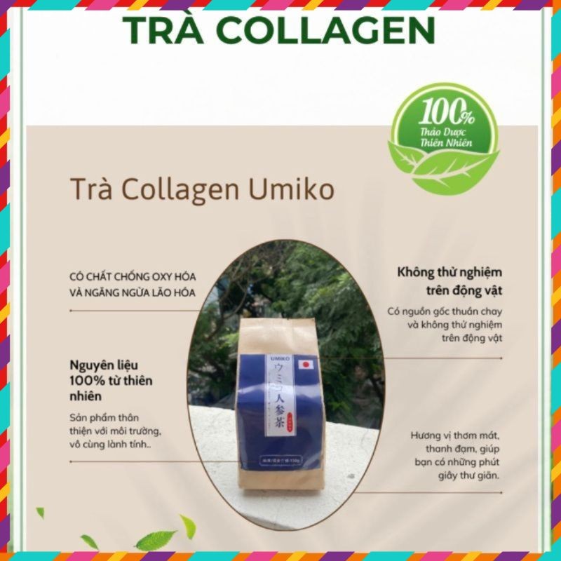 TRÀ THẢO DƯỢC COLLAGEN UMIKO  - QUEENSHOP68