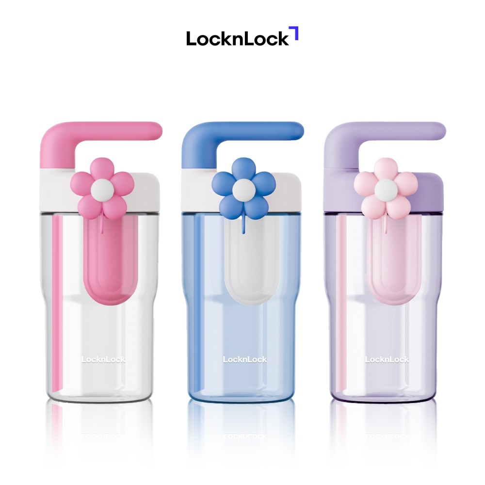 Bình Nước Nhựa LocknLock Handy Infuser Bottle ABF916 770ml, Hàng Chính Hãng, Có Ống Hút - JoyMall