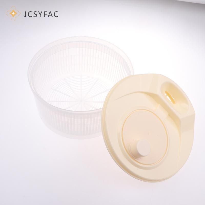 JCSYFAC Hướng Dẫn Sử Dụng Salad Spinner Máy Sấy Rau Trái Cây Thực Phẩm Khử Nước Nhanh Khô Nhà Bếp Hộ Gia Đình Rau Dehydrator Mới