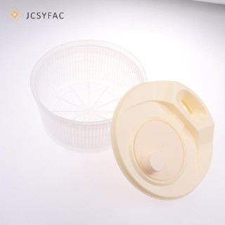 JCSYFAC Hướng Dẫn Sử Dụng Salad Spinner Máy Sấy Rau Trái Cây Thực Phẩm Khử Nước Nhanh Khô Nhà Bếp Hộ Gia Đình Rau Dehydrator Mới